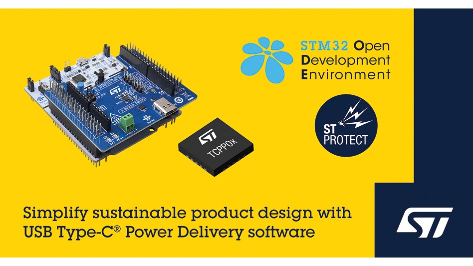 STMicroelectronics' Type-C power delivery software - Developments