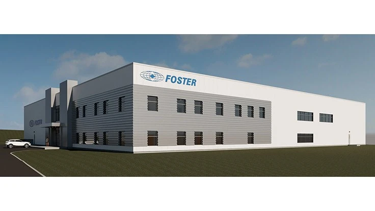 Foster Corporation's new building