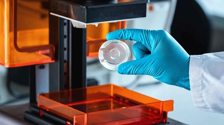 In the future, 3D-printed chambers with personalized shapes will be used to grow transplantable, autologous tissue that can take the shape of a wound to be closed, for example.