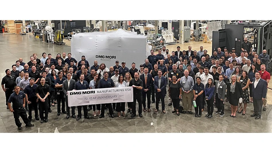 The DMG MORI Manufacturing USA Inc. team behind the local production for the USA.