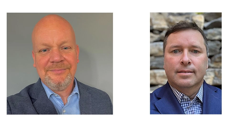 (Left) David Ducsai, group customer experience manager for the geographical area of North America; (Right) Jason Hodgin, regional sales manager for several key manufacturing areas in the Southeastern and Central U.S.