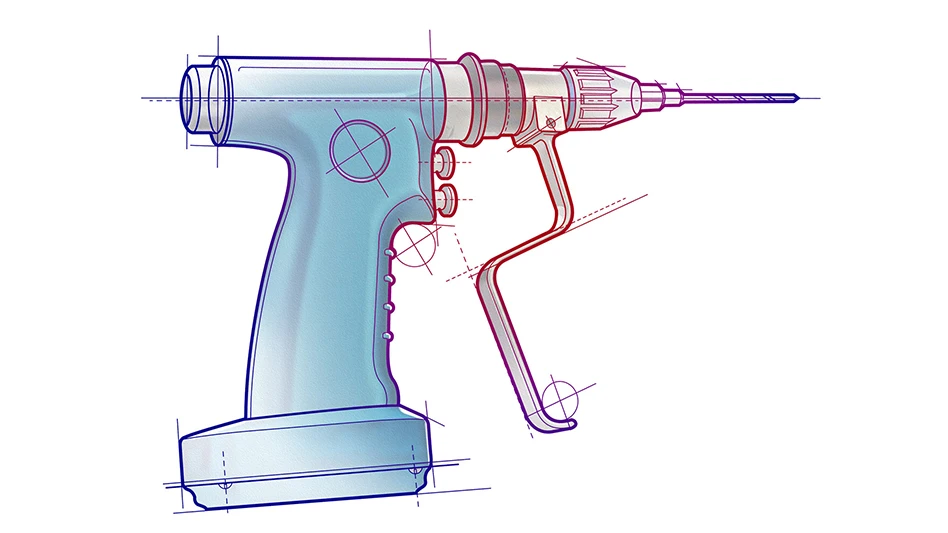 Surgical hand tool example