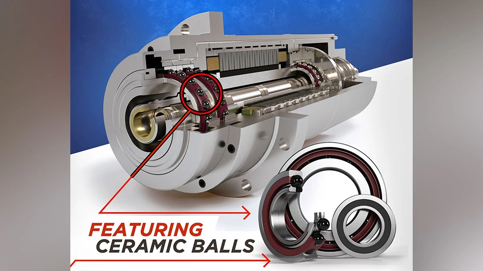 Boca Bearings’ machine tool bearings - now with ceramic balls