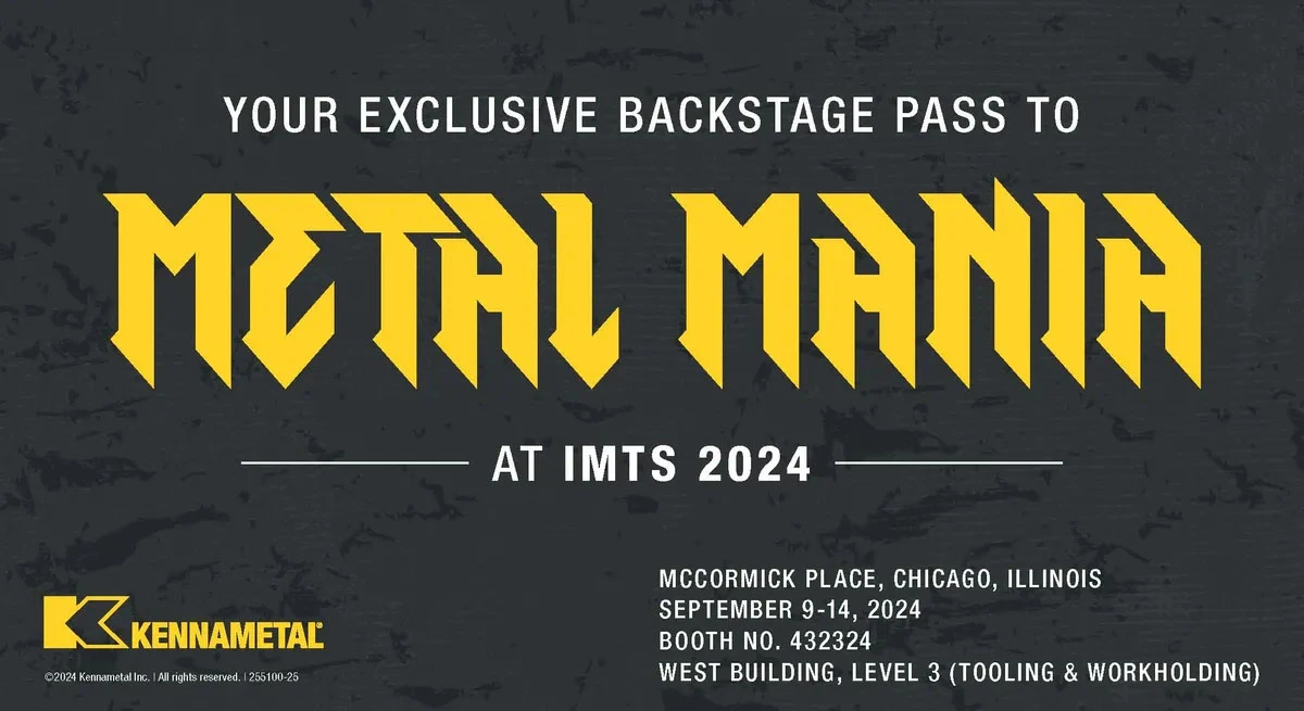 Kennametal Metal Mania at IMTS 2024