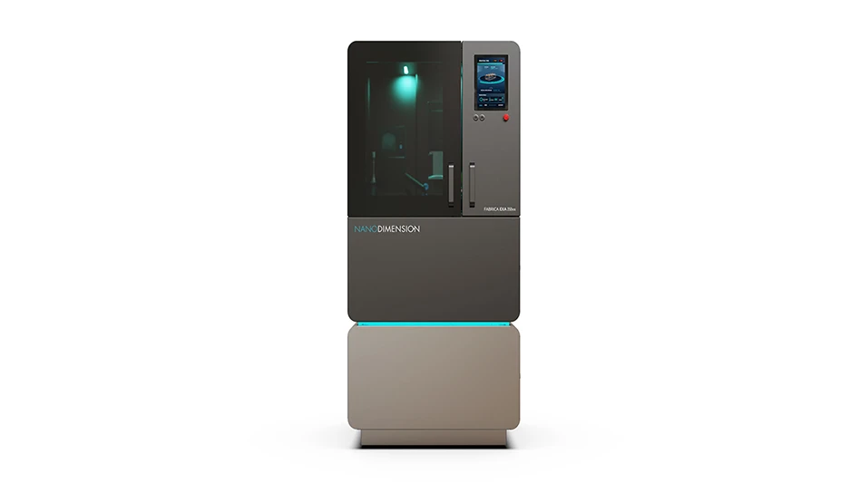 The Exa 250vx digital light processing (DLP) 3D printer