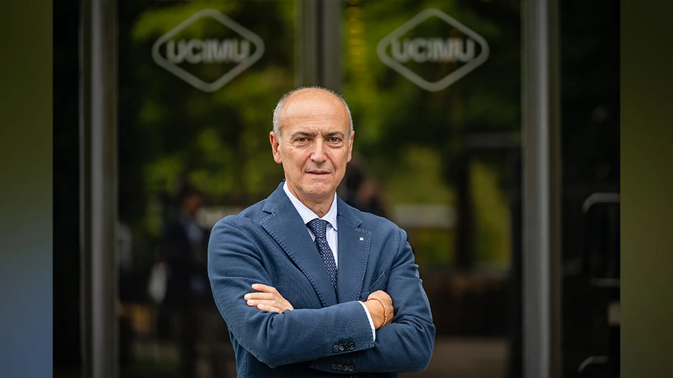 Image of Riccardo Rosa, president of UCIMU-SISTEMI PER PRODURRE