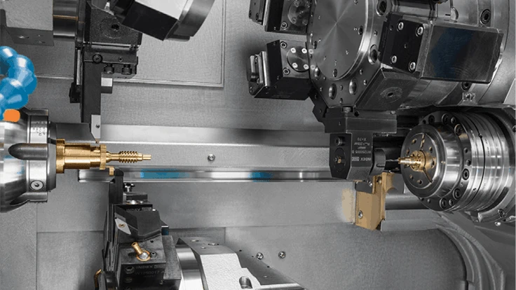 Index C100 multitasking, automatic production lathe